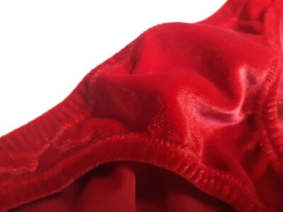 Tanga masculina de veludo stretch NOVAS cores plana RIO ou cueca traseira completa tamanho pequeno ou GG - Imagem 1 de 3