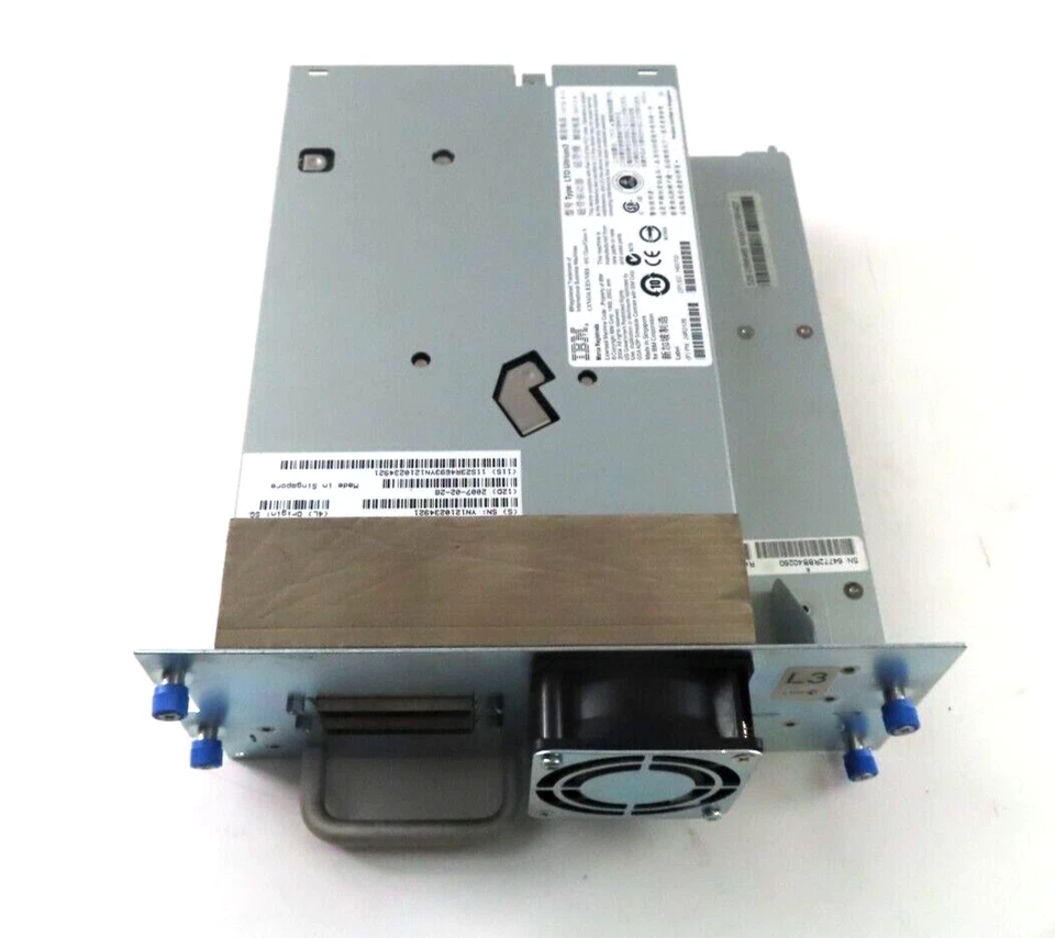 IBM 400/800GB LTO Ultrium3 SCSI LVD/SE Tape Drive - Image 1 of 4