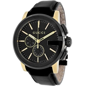 Gucci Men's G-Chrono Black Dial Watch - YA101203 - Picture 1 of 1