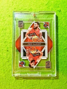 FRED VANVLEET CLEAR CARD JERSEY #23 RAPTORS SP 2021-22 Elite DECK Fred Van Vleet - Picture 1 of 12