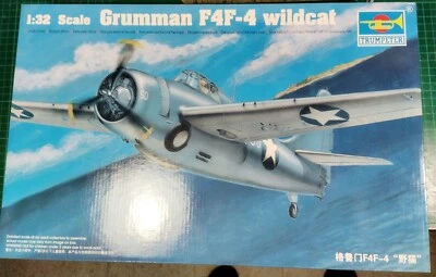 Kit Trumpeter Grumman F4F-4 Wildcat scala 1:32 - Immagine 1 di 3