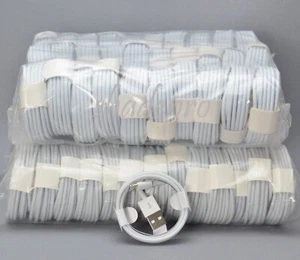 Wholesale USB Charger Cable Cord For Apple iPhone 6 7 8 X XR 11 12 13 14 Pro Max - Picture 1 of 11