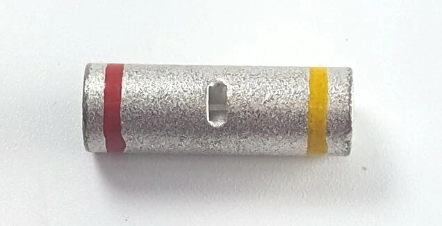 MVP 25 Non-Insulated Seamless Step Down Butt Splice Connectors 10 to 8 Ga AWG - Image 1 of 1