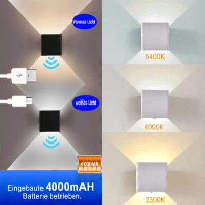 USB Wandleuchte LED Innen Modern Wandlampe Treppenhaus Innenleuchten Nachtlampe - Bild 1 von 4