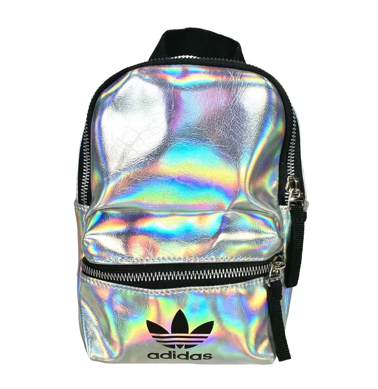 NWT Adidas Mini Silver Metallic 