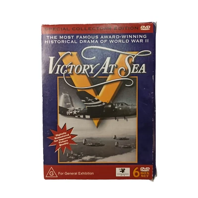 Victory at Sea Collector's Edt DVD Action War Military Documentary WW2 Drama  - Image 1 of 4
