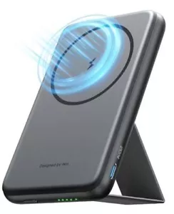 for MagSafe Portable Charger, Ultra Slim 6000mAh 20W Magnetic Power Bank Black - Picture 1 of 7