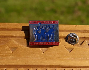 Cornell Czech Republic UW Windermere Cup 2005 1 1/8" Metal & Enamel Pin Pinback - Picture 1 of 6