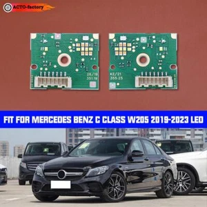 LED DRL Headlight Light Guide Strip Circuit Board For Benz C Class W205 2019-23 - Foto 1 di 19