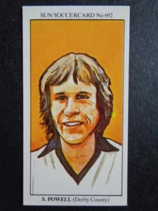 The Sun Soccercards 1978-79 - Steve Powell - Derby County #692 - Picture 1 of 2