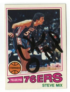 Steve Mix - Autographed Vintage 1977-78 Topps Trading Card - Picture 1 of 1