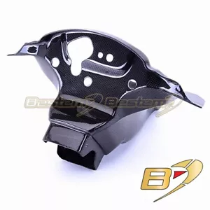 2011-2015 ZX10R ZX -10R Nose Fairing Stay Gauge Bracket Dash Cover Carbon Fiber - Foto 1 di 6