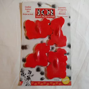 vintage Disney 101 Dalmatians 1996 Wilton cookie cutter set - Picture 1 of 6