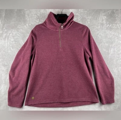 Regatta Greta Outdoor Womens Solenne Half Zip Fleece Maroon Size XL 12 - Image 1 of 4