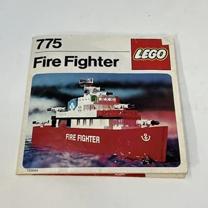 1977 Lego Firefighter set 775 INSTRUCTIONS Manual Only Vintage Fire Fighter - Picture 1 of 4