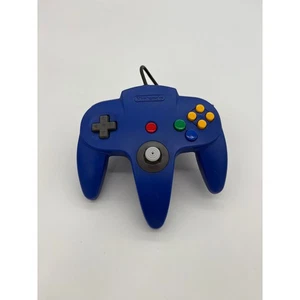 Mando Nintendo 64 N64 azul OEM - buen palo - Imagen 1 de 2
