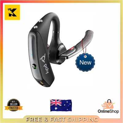 Plantronics - Voyager 5200 (Poly) - Bluetooth Over-The-Ear (Monaural) Headset -  - image 1 of 4