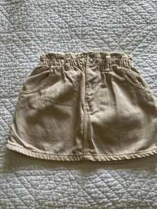Zara Little Girls Elastic Waist Skirt Size 3-4 Years - Picture 1 of 7