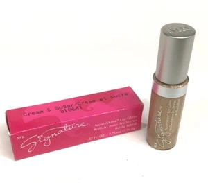 New Mary Kay Signature NouriShine Lip Gloss Cream & Sugar #010641 Full Size NOS - Picture 1 of 2