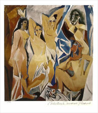 Pablo PICASSO Les Demoiselles d'Avignon Limited Giclee Estate Signed 20x13