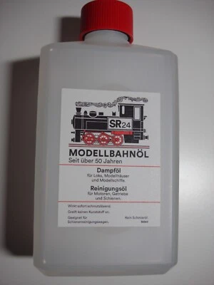 TOP PREIS  SR 24  Modellbahnöl-Reinigungs u. Dampföl 500 ml  auch Ultraschallbad - Bild 1 von 4