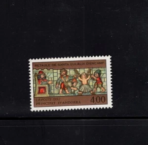 Andorra Francesa 1992 Arte Martidom de Santa Eulalia Scott 420 MNH - Imagen 1 de 1