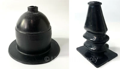 Rubber Gear Shift & Emergency Brake Boot For 1928-1931 Ford Model A - Image 1 of 4