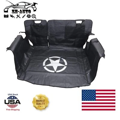Cubiertas a prueba de asiento para mascotas asiento para perro para Jeep Wrangler JK JL 2007-2020 hamaca de 4 puertas Foto 1 de 4
