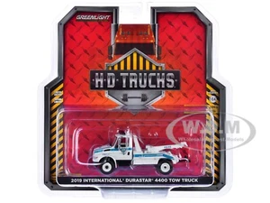 2019 INTERNATIONAL DURASTAR 4400 TOW TRUCK NY/NJ POLICE 1/64 GREENLIGHT 33250 A - Picture 1 of 1