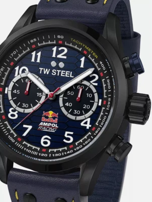 TW-Steel VS94 Volante Red Bull Ampol Racing Chronograph Mens Watch 48mm New - Image 1 of 4