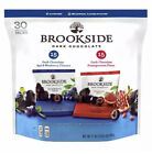 Brookside Dark Chocolate Variety Pack, 30 Pack Açaí Blueberry PLUS Pomegranate