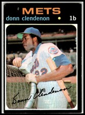 1971 Topps #115 Donn Clendenon New York Mets