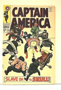MARVEL CAPTAIN AMERICA #104 Stan Lee, Jack Kirby, Jim Steranko, Red Skull 1968 - Picture 1 of 2