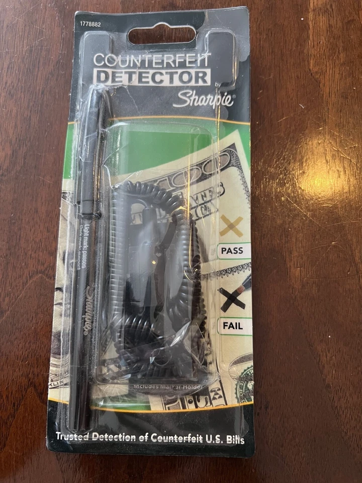 Detector de Falsificaciones Sharpie Pluma Marcadores Nuevo Precintado Ver Descripción Foto 1 de 4