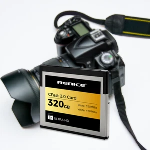 CFast 2.0 Renice 320G for Professional Camera Photographer For EOS 1DX Mark II - Picture 1 of 8