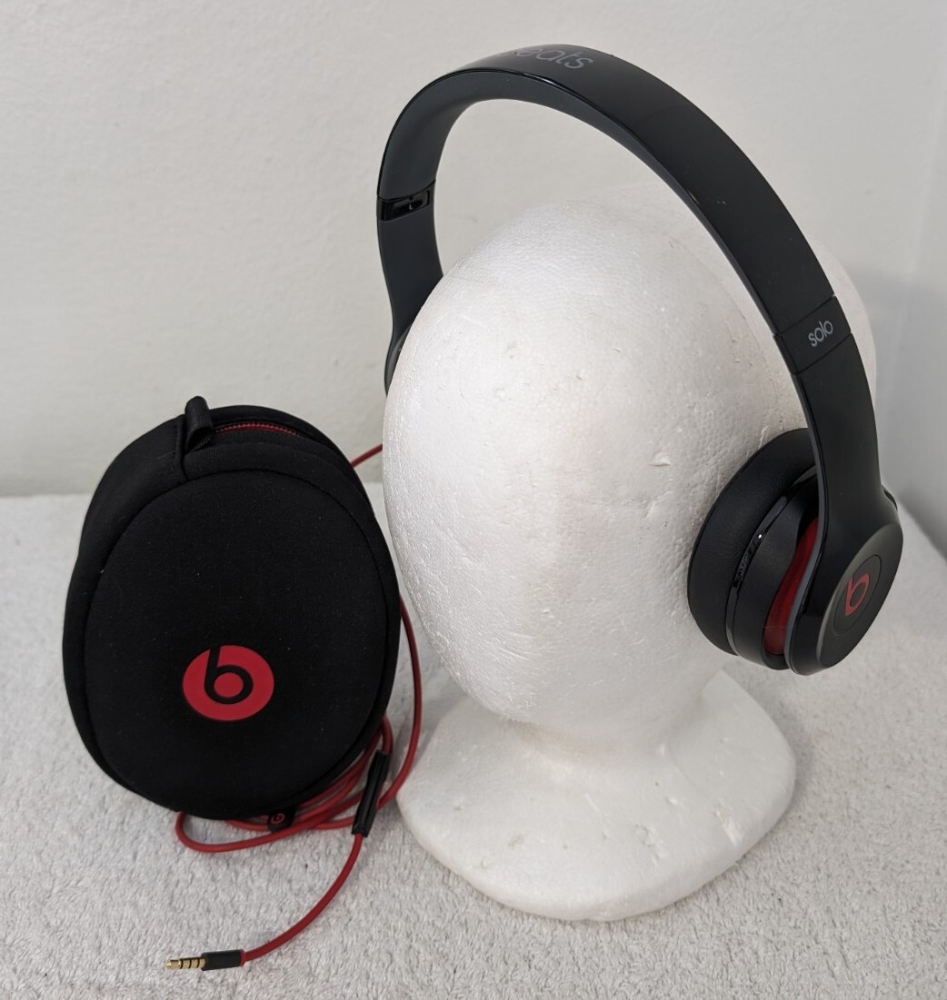 Beats by Dr. Dre Solo2 Red Headphones for Sale | Shop New & Used 