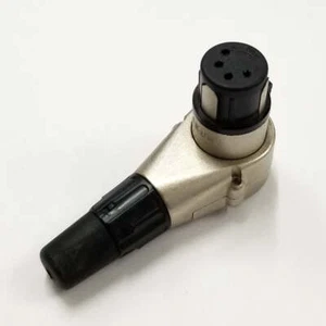 Neutrik NC4FRC 4 Pin XLR Buchse rechter Winkel In Line Stecker - Bild 1 von 1