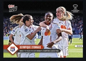 2023/2024 TOPPS NOW UCL DONNE ⭐ OLYMPIQUE LIONE ⭐ N. 20 - Picture 1 of 2