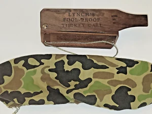 LYNCH'S Fool-Proof No. 101 Liberty Single Sider Turkey Box Call Custom Camo 1965 - Bild 1 von 10