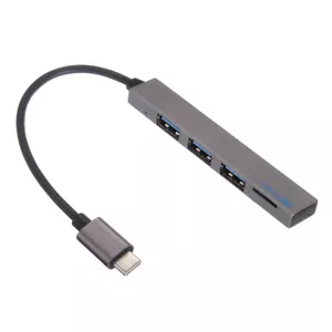 TYPE C to 3 Ports USB3.0 HUB Charging Adapter Cord for Macbook Pro Phone Laptop - Picture 1 of 4