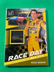 2020 Panini Donruss NASCAR Race Day Relics Holo KYLE BUSCH - #RD-KB