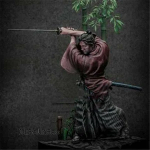 1/24 75mm Sword of Wind Japan Samurai Model Kits Figurine Unpainted Warrior GK - Picture 1 of 2