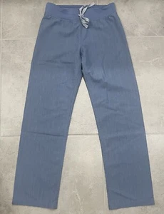 FIGS Technical Collection XXS Petite Scrub Pants Heather Blue - Picture 1 of 3