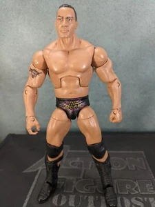 Figura de acción de lucha libre profesional The Rock 2010 WWE luchador Mattel MOMENTOS DEFINITORIOS - Imagen 1 de 4