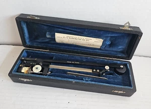 Gebruder Haff Pfronten Mechanical Planimeter No. 1319 Drafting Tool with Case - Picture 1 of 10