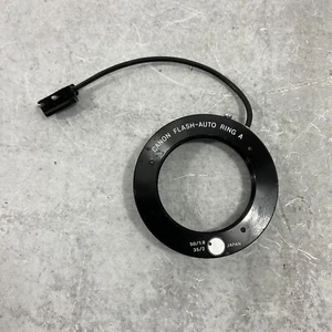 Vintage Canon Flash Auto Ring A 50/1.8 35/2 Japan - Picture 1 of 6