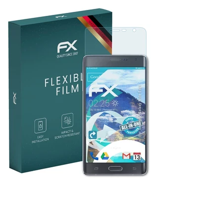 atFoliX 3x Protective Film for Samsung Galaxy Note Edge clear&flexible - Image 1 of 4