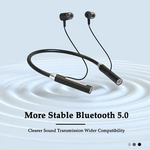 Comfortable Safe and Secure to Wear Sporty K21 Magnetic Attachment Neck Headset - Picture 1 of 9