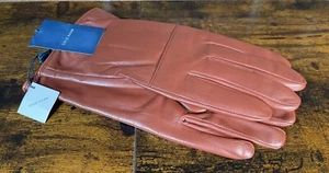 Neu mit Etikett Cole Haan Lammleder Tech Tip Handschuhe britisch hellbraun Größe Large UVP 125 $ - Bild 1 von 10
