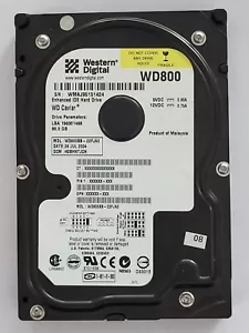 WD800BB-22FJA0, DCM: HSBHNTJCH, JUL 2004, Western Digital 80Gb 3.5" Pata HDD - Picture 1 of 2